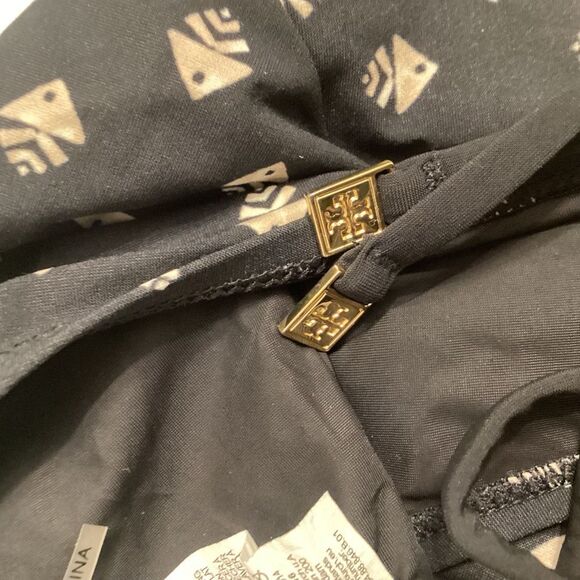 Tory Burch Black Kingfish Plunge One Piece Swimsuit Size XS - Picture 15 of 16